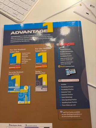 Advantage Student's book. Bachillerato 1