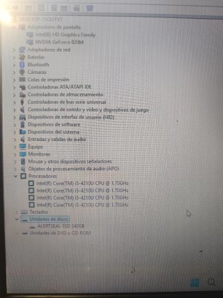 Portátil potente i5-12GB RAM SSD Win 11 seminuevo