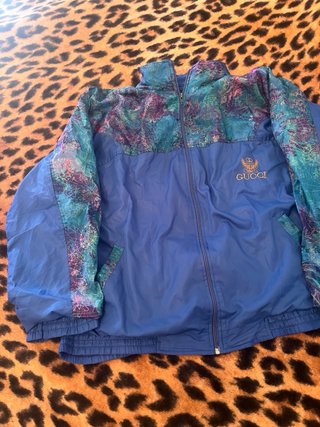 Chaqueta Gucci Vintage Tactel 80s 90s