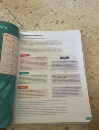 Lengua castellana y literatura 1 Bachillerato