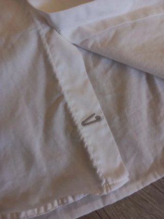 Camisa blanca cuello italiano de la marca Boston