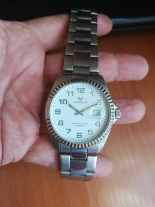 Reloj Viceroy Plata con Esfera Blanca