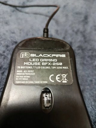 Ratón Gaming RGB hasta 3200 DPI