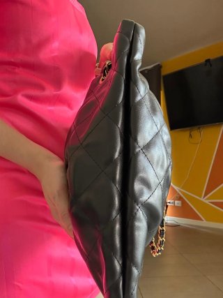 Borsa Chl Nera Trapuntata