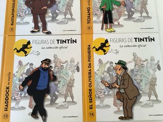 Lote de libro de tintin y sus amigos
