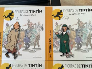 Lote de libro de tintin y sus amigos