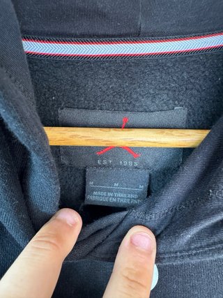 Sudadera Jordan Negra con Capucha Logo Jumpman