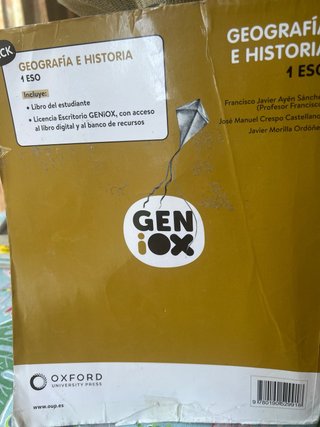 Geografía e Historia 1 ESO