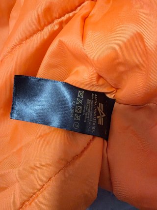 Chaqueta Alpha Industries Verde Militar Larga