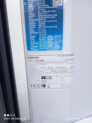 Congelador Vertical Samsung No Frost