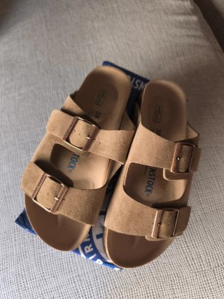 Sandalias Birkenstock Marrones Talla 38