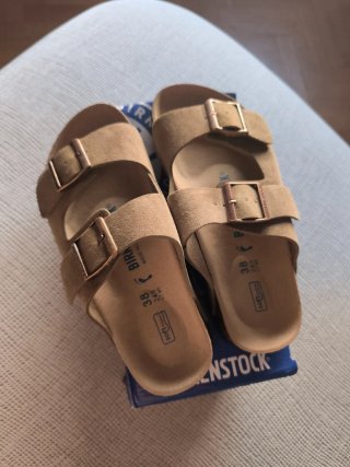 Sandalias Birkenstock Marrones Talla 38