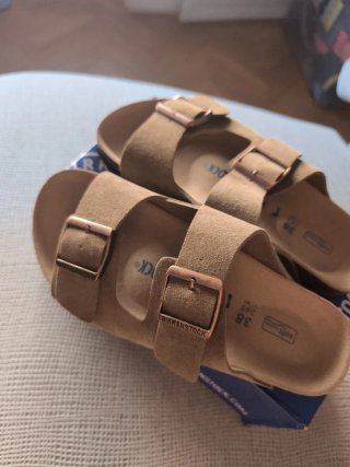 Sandalias Birkenstock Marrones Talla 38
