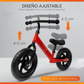 Bicicleta NUEVA sin pedales infantil +3 años