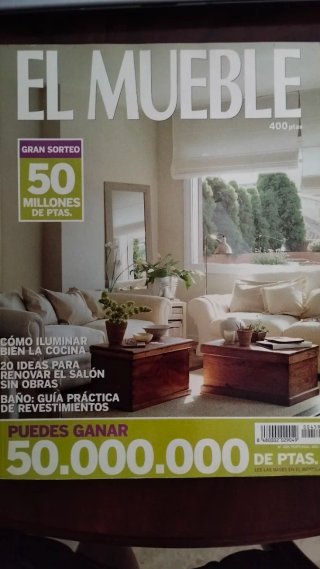 Revista de muebles y decoración.