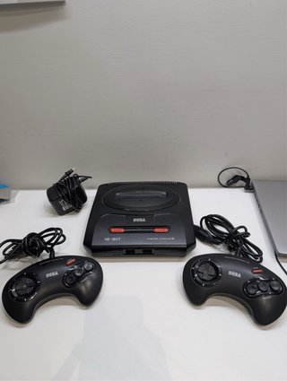 Sega Mega Drive II Console Nera