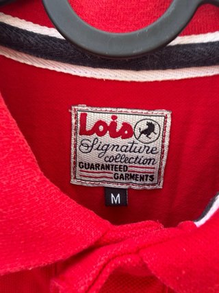 Polo Lois Rojo Talla M