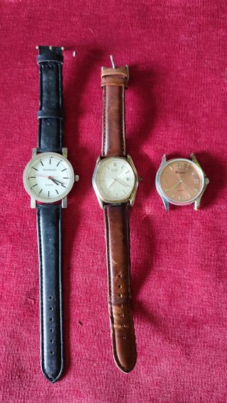 Lote 3 Relojes Pulsera Bahnhof, Citizen, Conseur