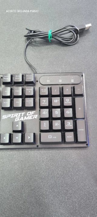 TECLADO GAMING SPIRIT OF GAMER