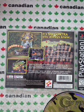 Contra: Legacy of War PlayStation 1