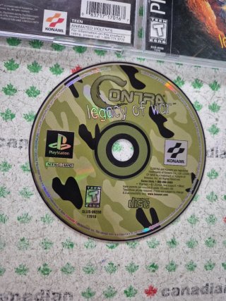 Contra: Legacy of War PlayStation 1