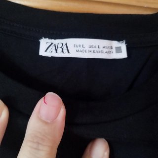 Bodi Zara Negro Talla XS