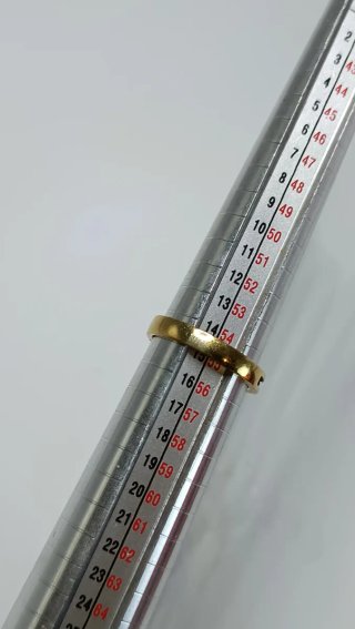 Anillo de oro de 18kt.