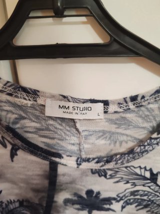 T-shirt MM STUDIO fantasia palme