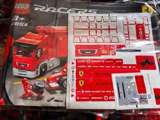 LEGO Racers Scuderia Ferrari Truck 8654