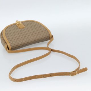 GUCCI Micro GG Supreme Shoulder Bag PVC Beige