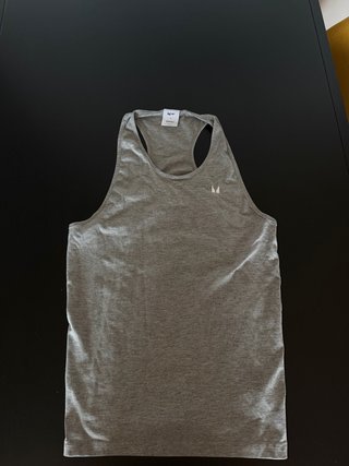 Camiseta Tirantes My Protein Gris Talla S