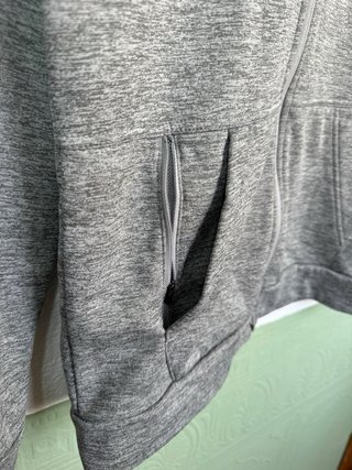 Sudadera Nike Therma-FIT Gris con Capucha