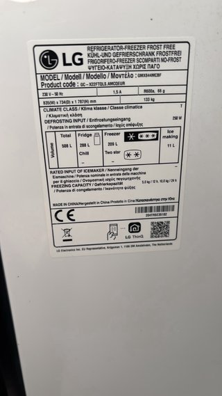 Nevera LG Americana Poco Uso