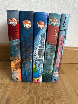 Pack libros Gerónimo Stilton