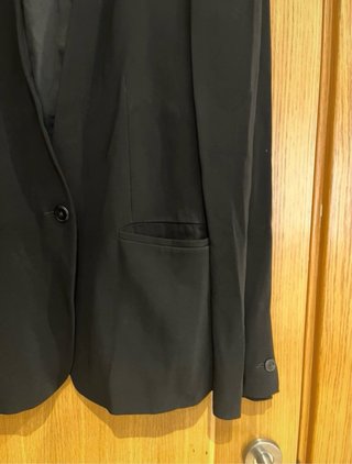 Americana Massimo Dutti Negra