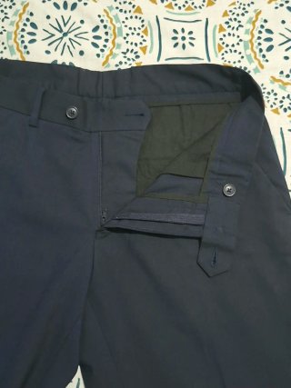 Pantaloni eleganti uomo blu