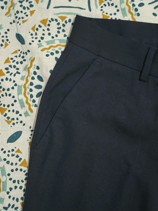 Pantaloni eleganti uomo blu