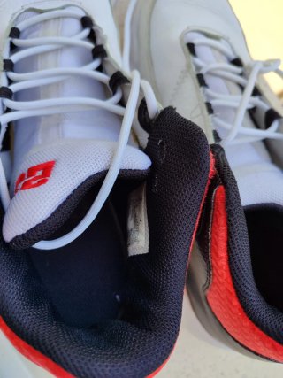 Zapatillas Jordan Talla 41 Blancas y Rojas