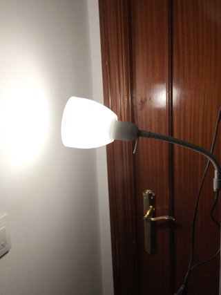 Lámpara de pie moderna 1,78m de alto