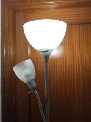 Lámpara de pie moderna 1,78m de alto