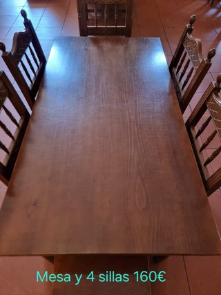 Mesa y sillas comedor Bar Restaurante