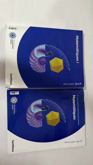 Matemàtiques I 1 Batxillerat