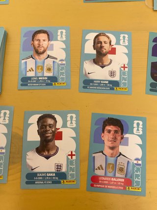 60 Cromos Panini Copa Mundial 2022