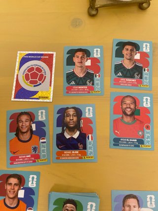 60 Cromos Panini Copa Mundial 2022