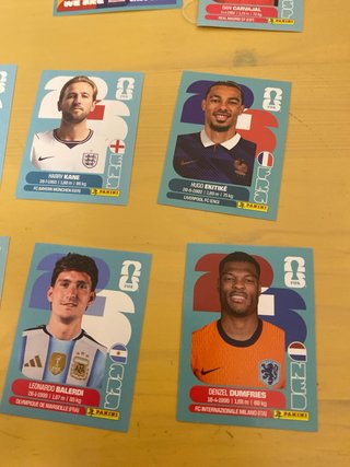 60 Cromos Panini Copa Mundial 2022