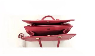 Borsa Carpisa Pelle Rosa/Rosso Nuova