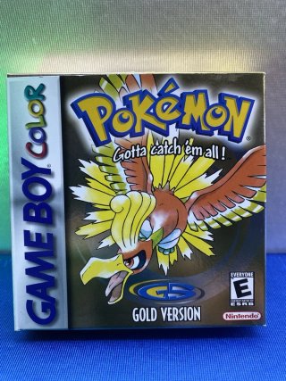 JUEGO GAMEBOY COLOR NTSC USA POKEMON GOLD VERSION