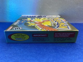 JUEGO GAMEBOY COLOR NTSC USA POKEMON GOLD VERSION