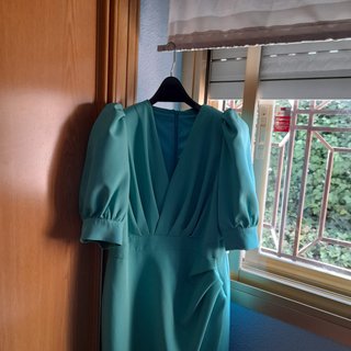 Vestido Magnolia Kobus verde agua Talla L