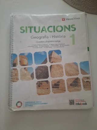 Geografia i història, 1 ESO, Situacions Quadern...
